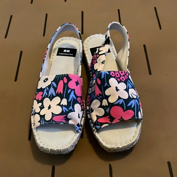 Uniqlo Shoes Uniqlo X Marimekko Floral Espadrilles Poshmark